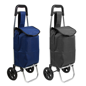 Тележка + сумка тм VETTA, 33х26х82см, до 10кг, 16л, оксфорд, колеса ЭВА d13см