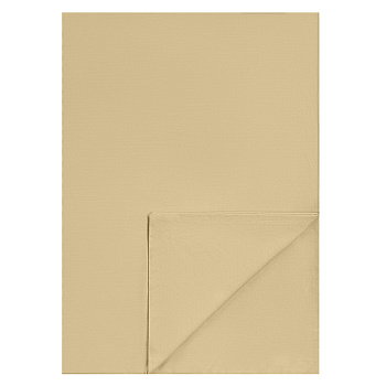 BY COLLECTION Пододеяльник 200х220см, 100% хлопок, песочный