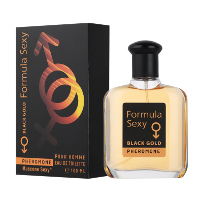 Туалетная вода мужская тм Formula Sexy Black Gold с феромонами, 100 мл