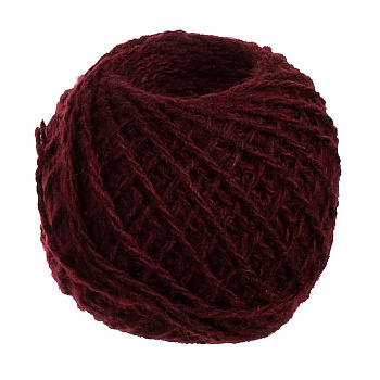 Пряжа в клубках акрил 100м/40-42 гр, цвет бордо