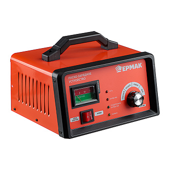 ЕРМАК Пуско-зарядное устройство автомат, с функцией "Быстрый старт", 2/10/55A, 6/12В, металл