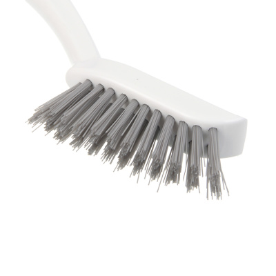 Щетка для труднодоступных мест тм VETTA Грей Клин, 27см, анатомич.ручка, полипроп., ПЭТ