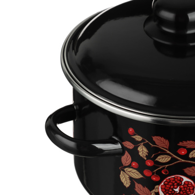 Гранат Кастрюля эмалированная 3л, индукция