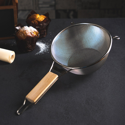 VETTA Ретро Сито с ободом и ручкой 21см, нерж.сталь