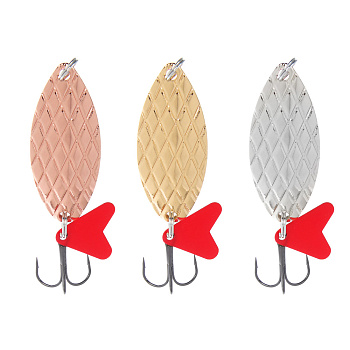 Блесна колеблющаяся "Кристалл" тм AZOR FISHING, 18гр, 3 цвета