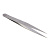 Пинцет прямой для рукоделия, металл, 12,3 см