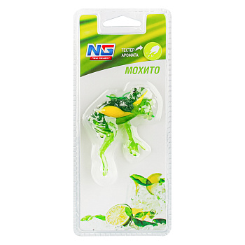 NEW GALAXY Ароматизатор гелевая игрушка Лягушка, Мохито Дизайн GC