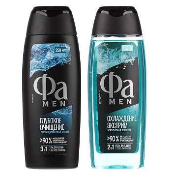 Гель для душа Фа Мэн Глубокое очищение, п/б, 250 мл