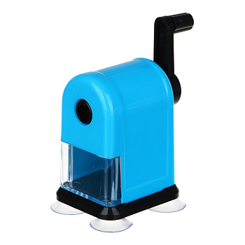 Точилка механическая ClipStudio с контейнером, 1 отверстие, пластик, 8х5,3х7,7 см