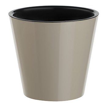 Горшок для цветов "Rosemary" D160мм, 1,6л с дренажной вставкой, микс цветов