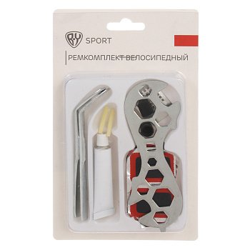 Ремкомплект велосипедный, тм BY SPORT, 12 предметов