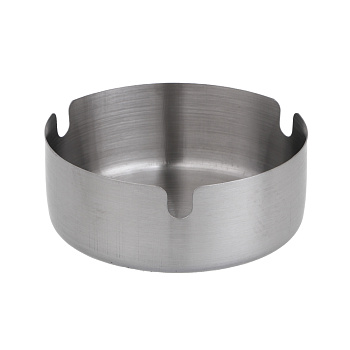 Пепельница круглая, 8x8x3 см, металл