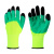 INBLOOM Перчатки садовые нейлоновые со вспененным латексным обливом, 9 размер, 23см, 50г