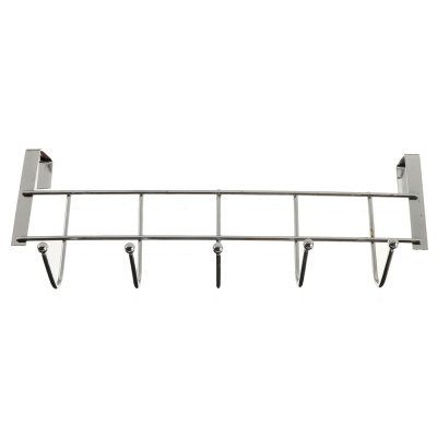 Вешалка накидная на дверь, 5 крючков, тм VETTA, 24,5х2,5х9,5 см, металл