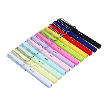 Вечные карандаши ClipStudio "Альфа" 12 цветов, пластиковый корпус, с ластиком, ПВХ-чехол с европод.