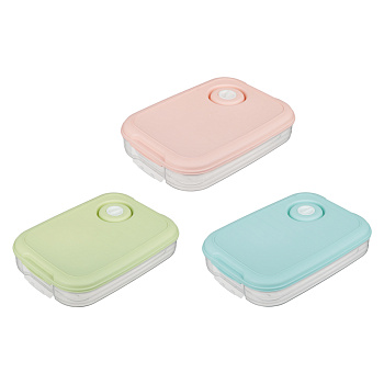 Контейнер для хранения и заморозки продуктов, пластик, 30x21x5,5см