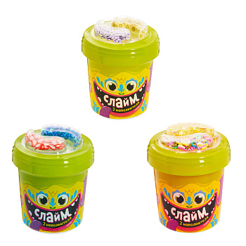 Игрушка для детей из полимерных пластичных масс, с наполнителями "Слайм", LASTIKS, 155гр