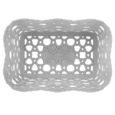 VETTA Корзинка универсальная "Цветы", 15х10х8,5см, пластик, 2 цвета