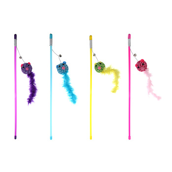 VETTA Игрушка-дразнилка для домашних животных, пластмасса, ПЭ, 46 см