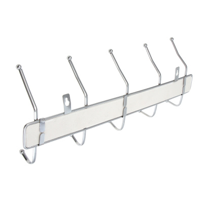 Вешалка настенная тм VETTA Мрамор, 5 крючков, цвет хром