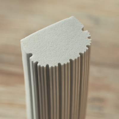 Швабра с отжимом и смен. насадкой ПВА тм VETTA Премиум Грей, телеск. ручка 123-141см, насадка 28см