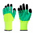 INBLOOM Перчатки садовые нейлоновые со вспененным латексным обливом, 9 размер, 23см, 50г