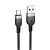 Кабель для зарядки USB(A)-Type C hoco. модель X109 Energy, 2 м, силикон, черный