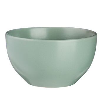 MILLIMI Салатник 710мл, 14х8см, керамика, оливковый