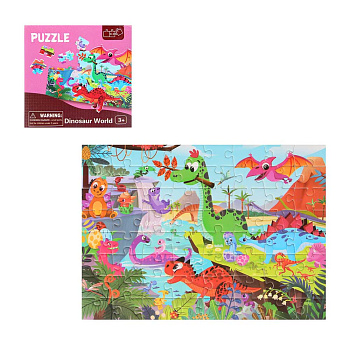 Пазл для малышей, картон, 64 элемента, 12х12х3,5см