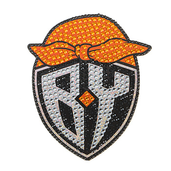 BY Наклейка декоративная фигурные стразы, 11х12см, ПВХ