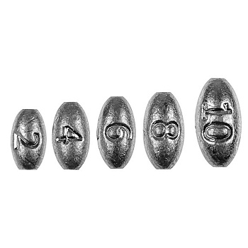 Набор грузов "Оливка" тм AZOR FISHING, 3шт, 2г, 4г, 6г, 8г, 10г, 5 видов