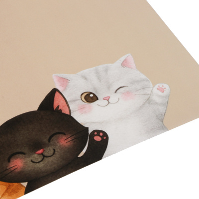 Коврик под миску тм VETTA, полипропилен, 43*28см