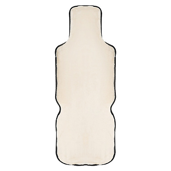 Ермак Накидка меховая, 142х53 см, полиэстер, бежевый