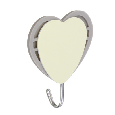 VETTA Love Набор крючков для полотенец 2 шт самоклеящихся, пластик, 2 цвета