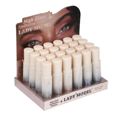 Тени жидкие сияющие тм LADY MODEL High Gloss, 6,5гр, LM-004
