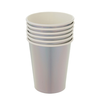 Fntastic Набор стаканов одноразовых, 6 шт, 250 мл, бумага, голография