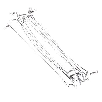 Набор поводков тм AZOR FISHING, 10шт, 15-25см, черные, 3 вида