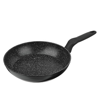 SATOSHI Стоун Сковорода литая d26см, антипригарное покрытие Мрамор, индукция