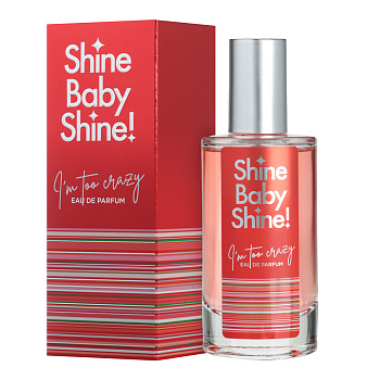 Парфюмерная вода женская тм BELLERIVE Shine Baby Shine! I'm too Crazy, 50 мл