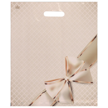 Пакет Изысканность-пакет вырубной, XL 45x38см, 60 мкм, ПВД