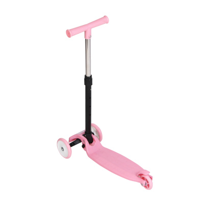 Самокат 3-х колесный, тм BY SPORT, складной, 56x21x58-62-66-70см, до 30кг, металл, пластик