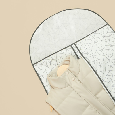 VETTA Чехол для одежды, с прозрачным окном, 60х130см, Валери, молния, полипропилен