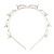 Ободок с крабиками для волос, тм ЮНИLOOK, 14,5x1,5см, полистирол, 1 цвет, #17