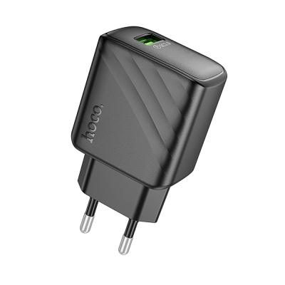 Сетевое зарядное устройство hoco. модель CS21A, QC3.0, 1xUSB-A, EU вилка