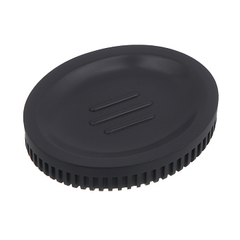 Мыльница тм VETTA Модена, полирезин, серый, 10x8x2см