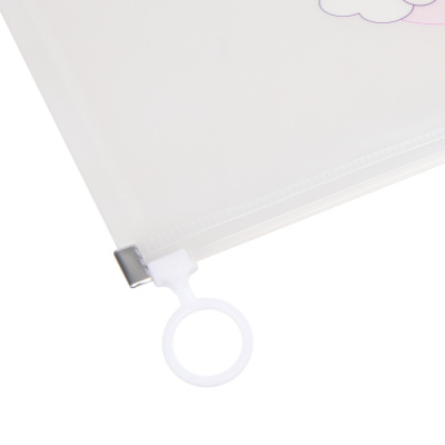 Папка на молнии А4 "Единорожки", толщина 180мкм, ПП, 3 дизайна