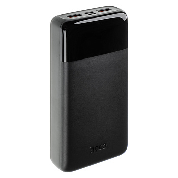 hoco. Аккумулятор мобильный модель J121A, 20000 мАч, дисплей 22,5W, цвет: черный