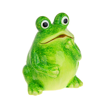 INBLOOM Фигура садовая Лягушка 12.5х11х15.5см, латерит