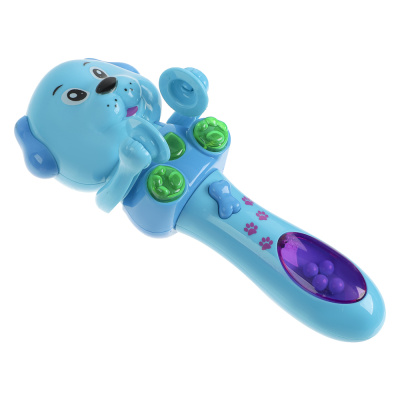 ИГРОЛЕНД Игрушка музыкальная в виде животного, пласт., 2ААА, 16х6х5,5см, 2 дизайна