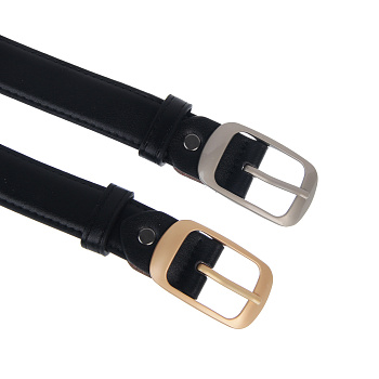 Ремень женский с винтом тм ЮL Милана, ПУ, металл, ширина 3см, длина 110 см, 2 цвета пряжки